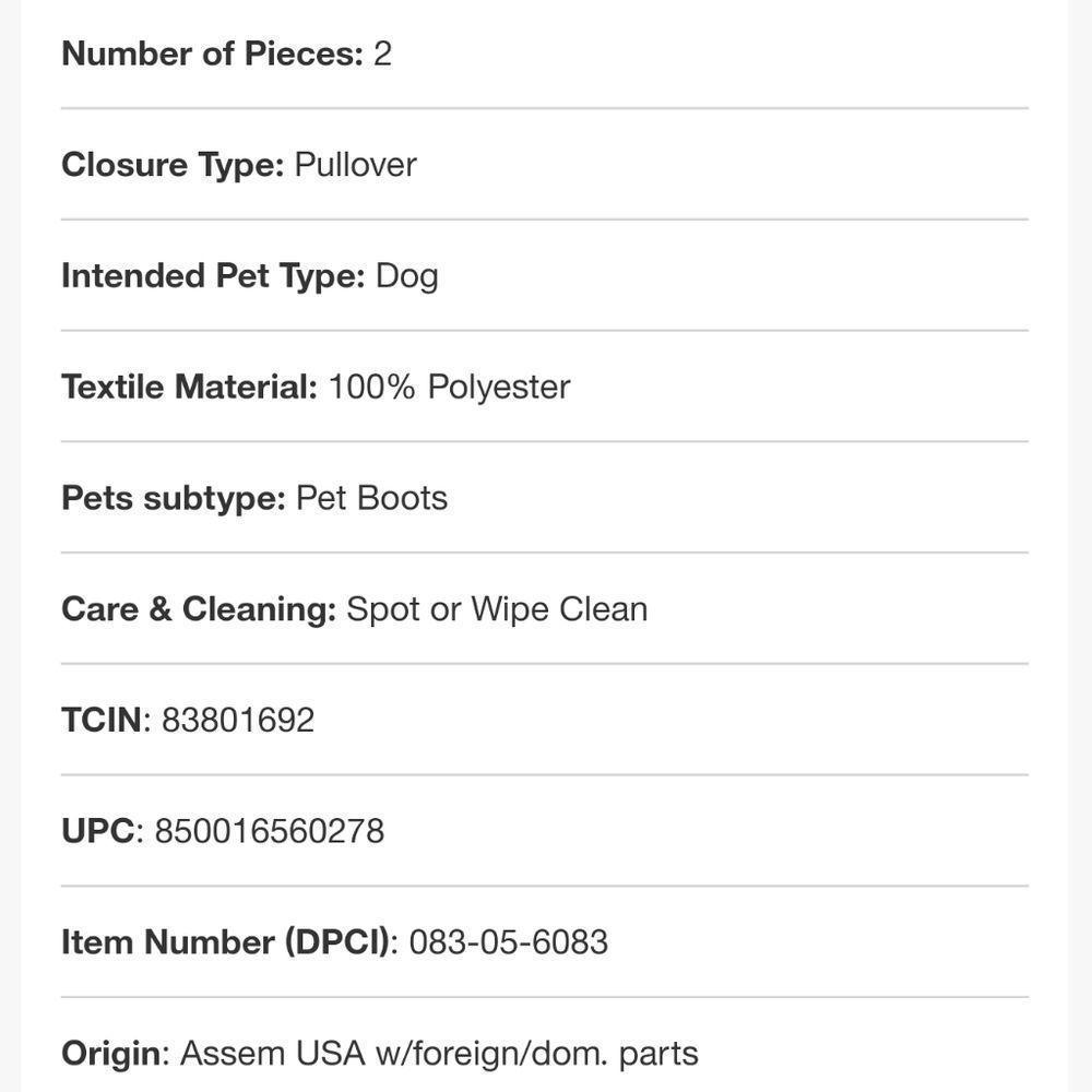 Healers Urban Walker Dog Boots S/M - Picture 9 of 9